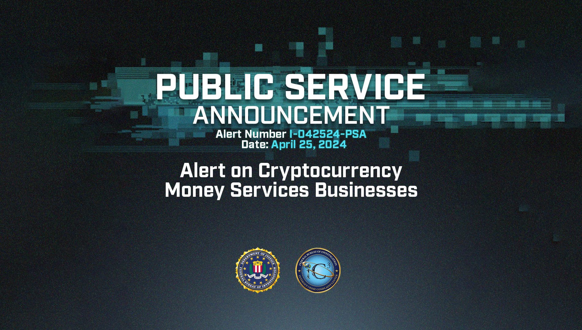 FBI Issues Warning Against Using 'No-KYC Cryptocurrency Money Transmitting Services'