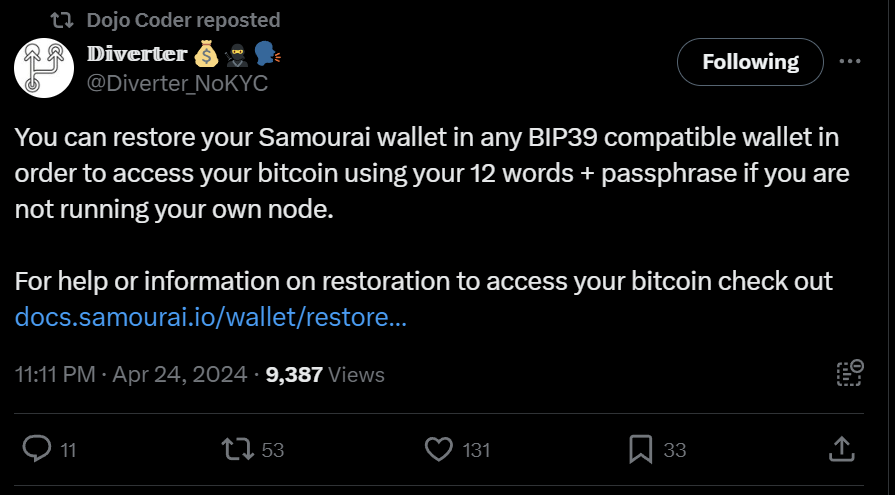 Samourai Wallet Founders Arrested & Charged with Money Laundering, Unlicensed Money Transmitting Offenses