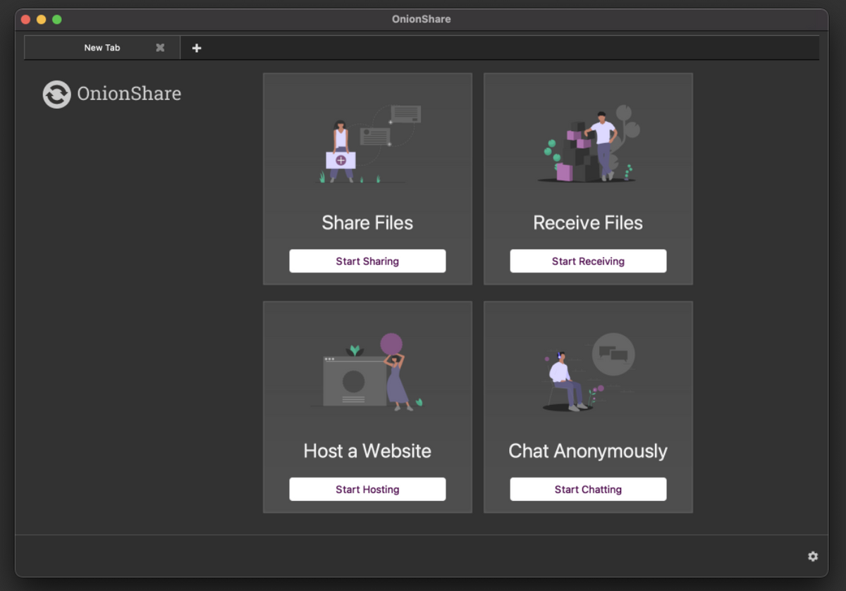 OnionShare v2.6: quickstart screen, automatic censorship circumvention, and better packaging