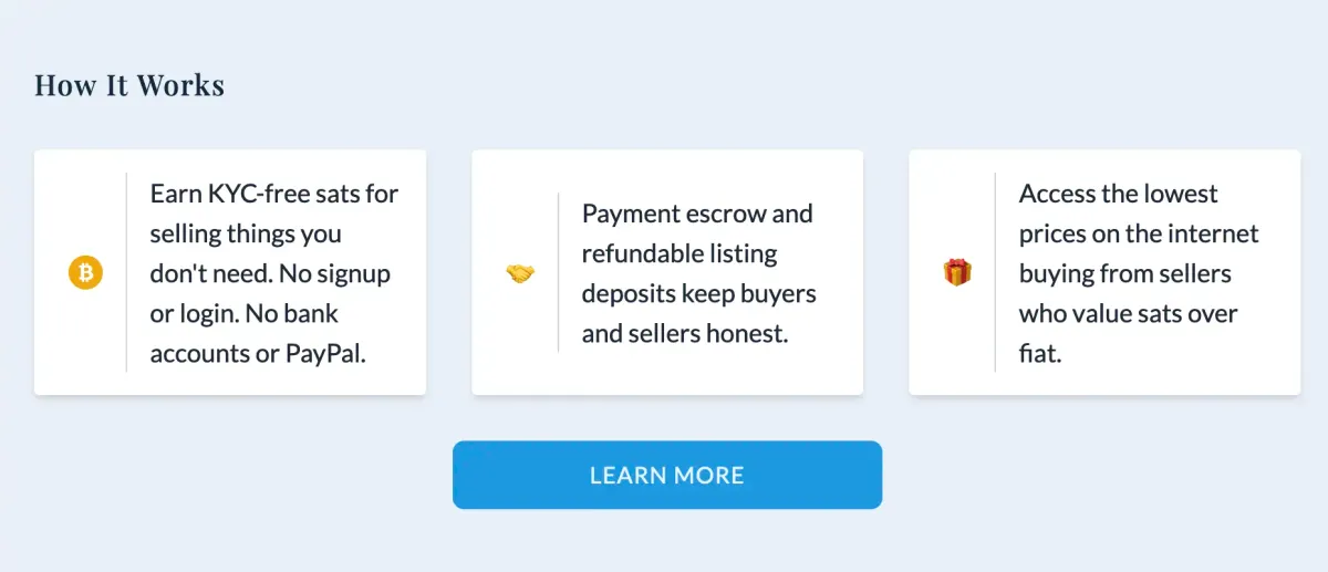 'SatsCrap' Bitcoin P2P Marketplace Launches: Sell or Buy Any Item for Bitcoin Without KYC