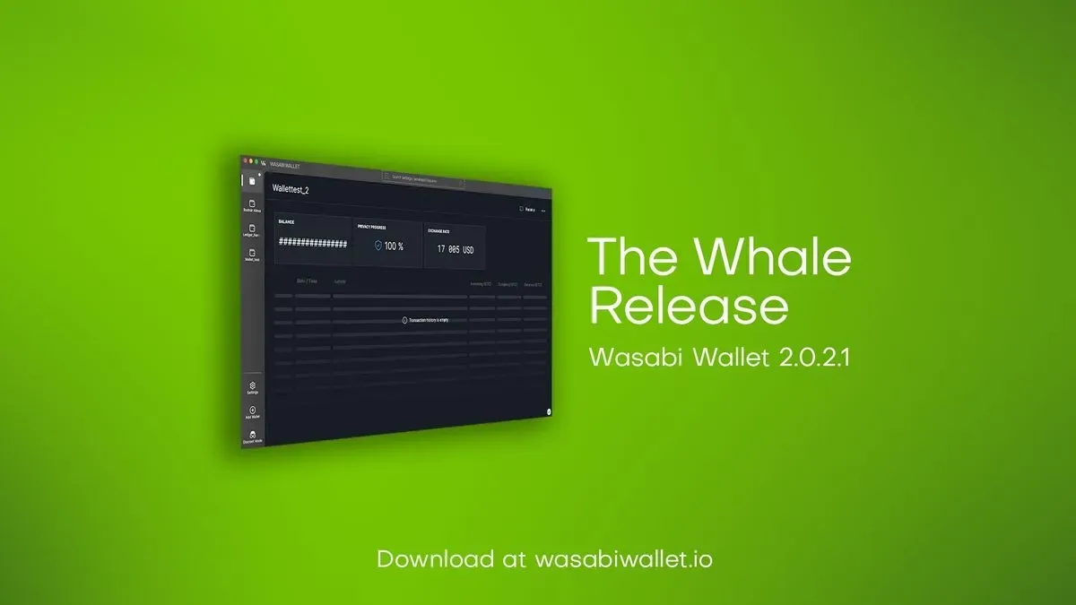 Wasabi Wallet v2.0.2.1: Fee Savings for Large Amounts, Better Mac Performance, and More