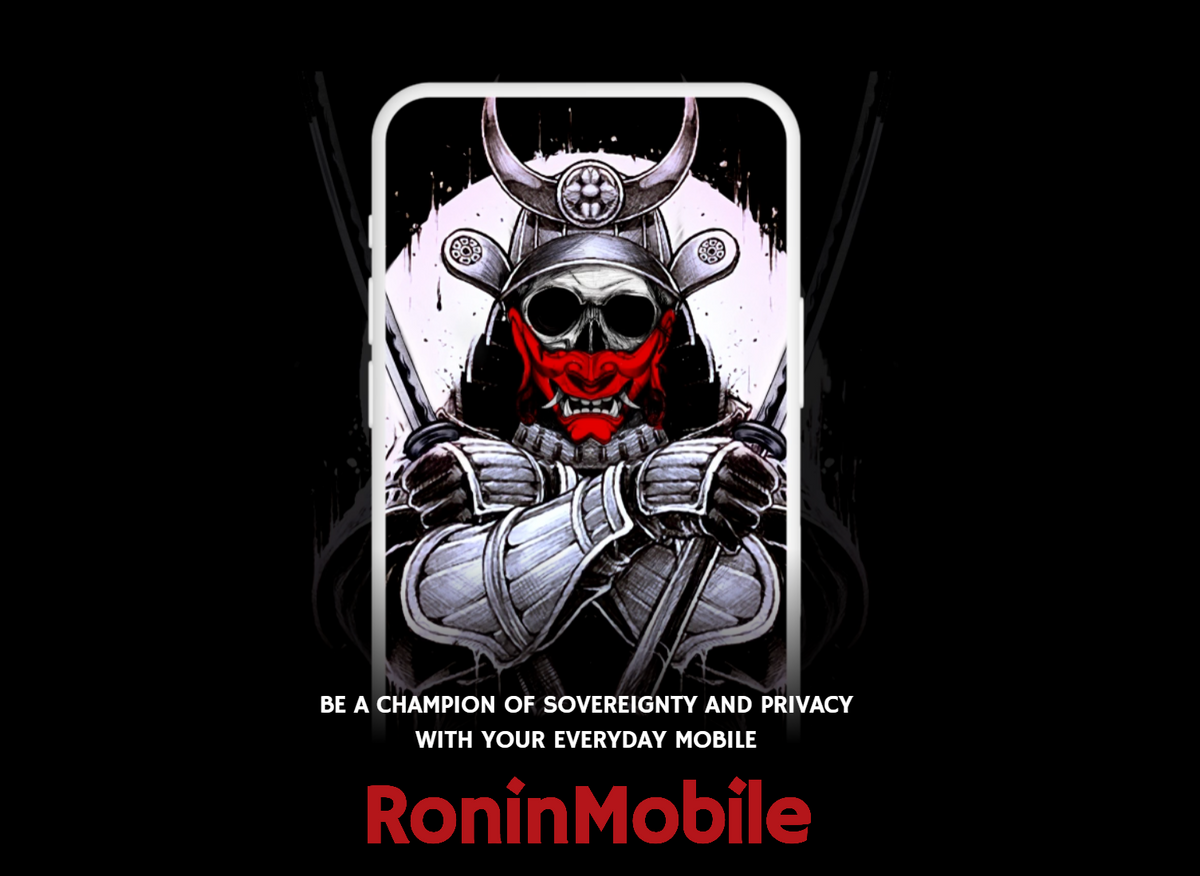 RoninDojo Launches Privacy Phone: RoninMobile