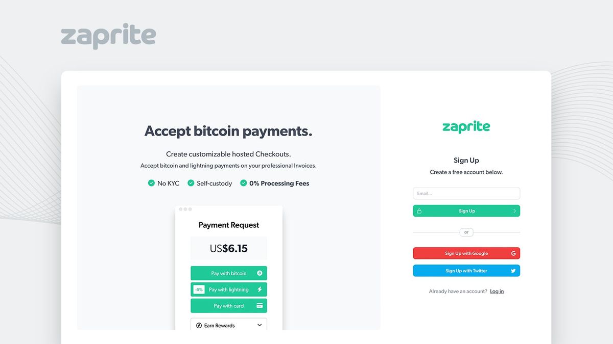 Zaprite: Improved Privacy and Payment Experience