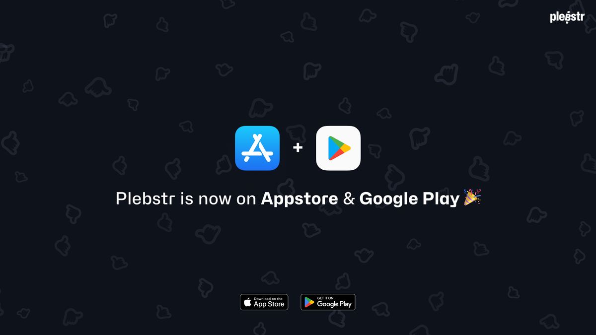 Plebstr Now Available on App Store and Google Play