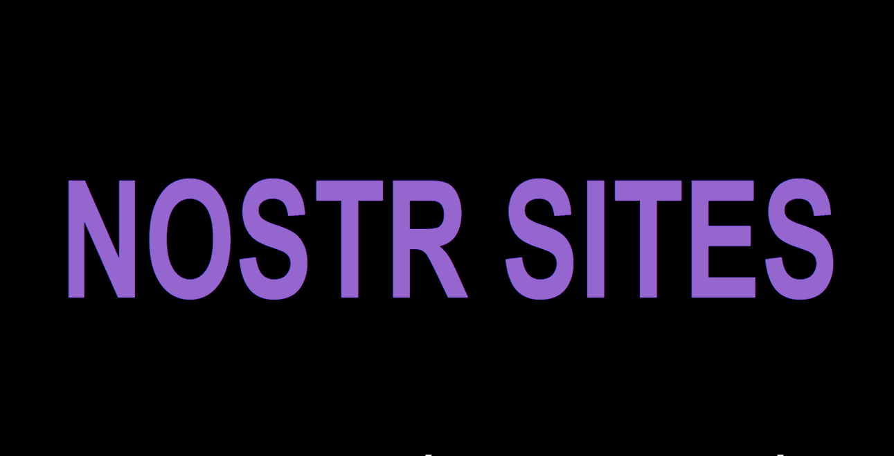 Nostr Sites: Turn Your Nostr Note Into A Webpage
