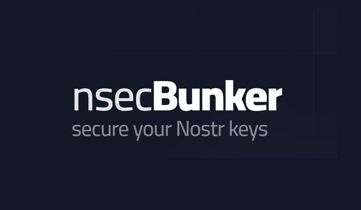nsecBunker v1.0 Release Opens Up Nostr For Shared Projects and Companies
