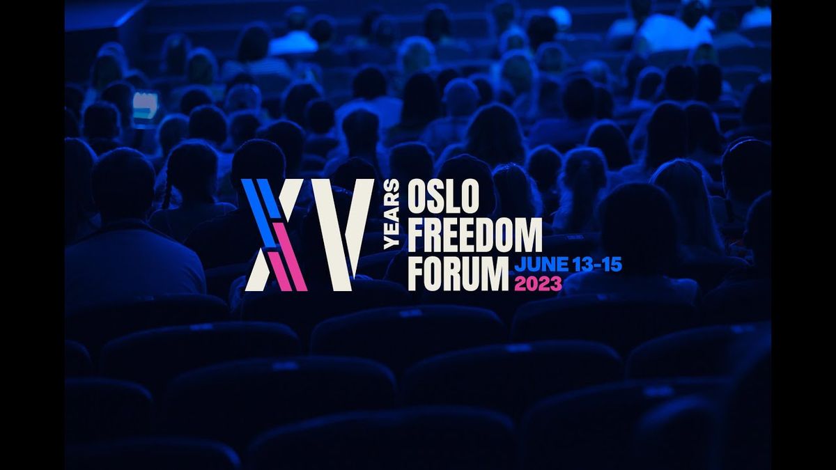 Oslo Freedom Forum 2023 Day 1 Livestream