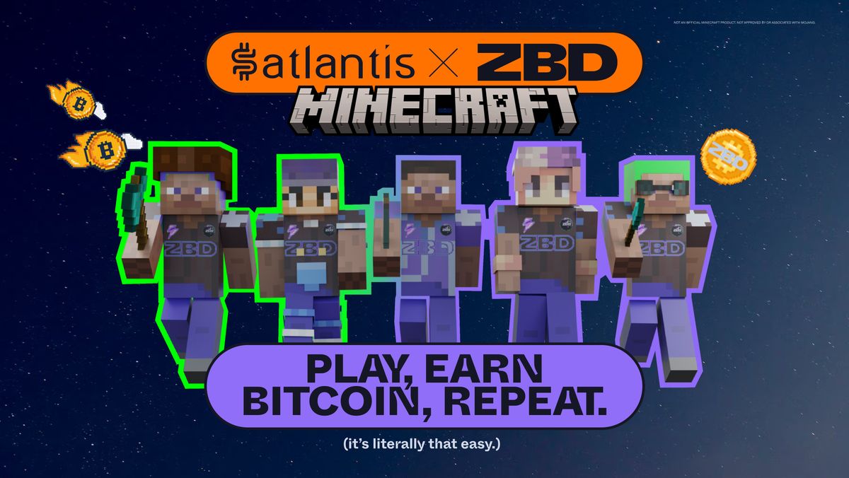 Satlantis: You Can Now Play Word's Most Popular Game Minecraft and Earn Bitcoin