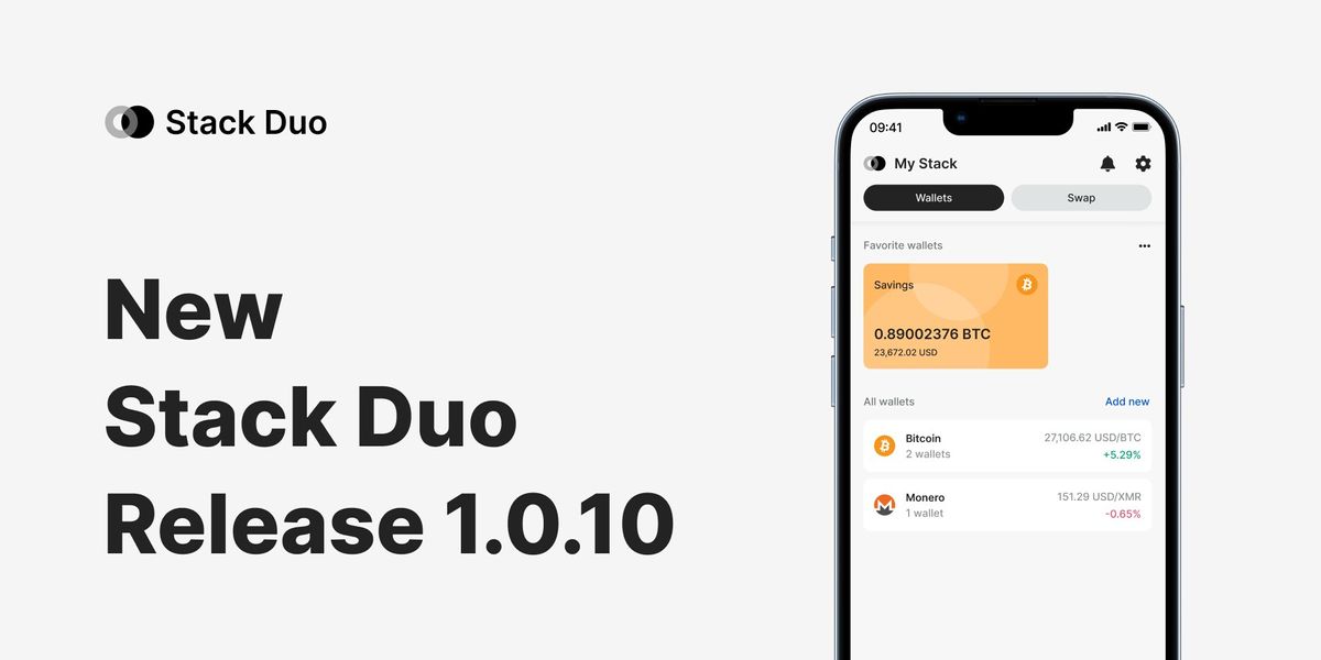 Stack Duo v1.0.10 Released