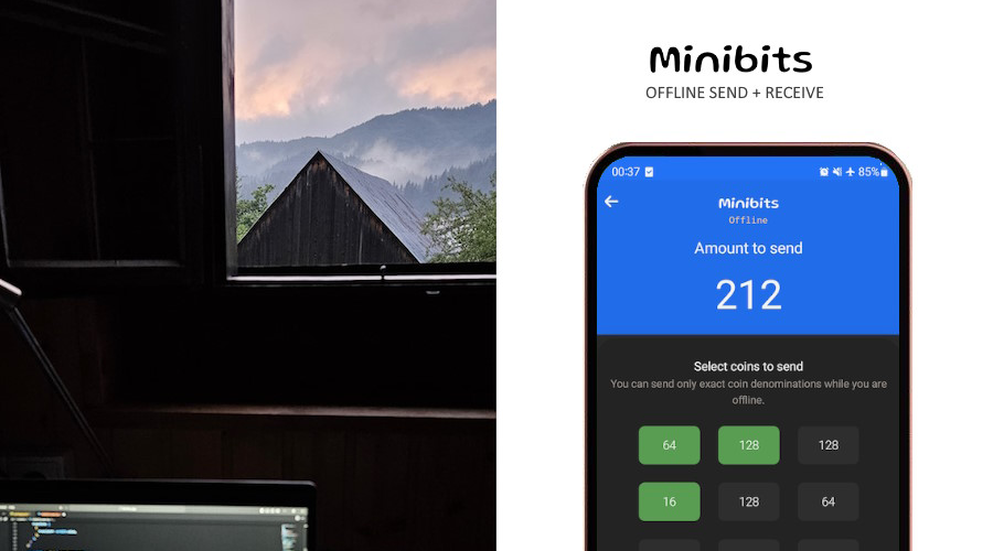 Minibits v0.0.7-alpha: Offline Send + Receive