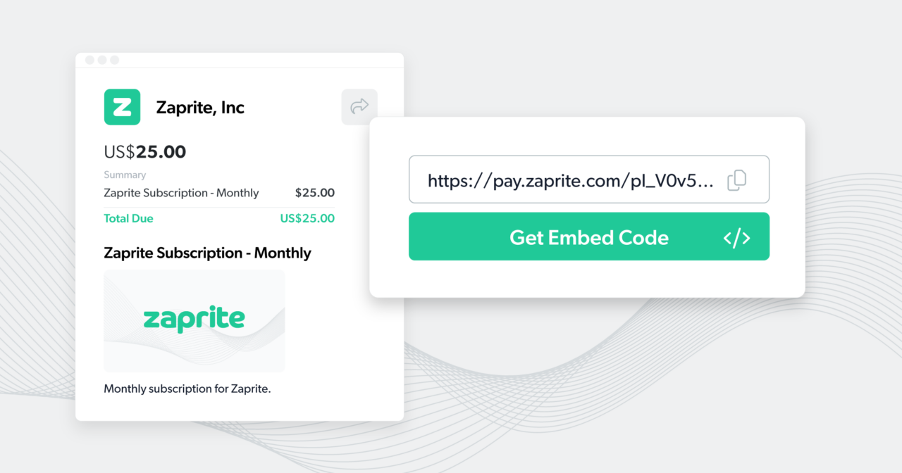 Zaprite Platform Upgrades: Payment Links, New Receive Integrations, Subscription Plans & More