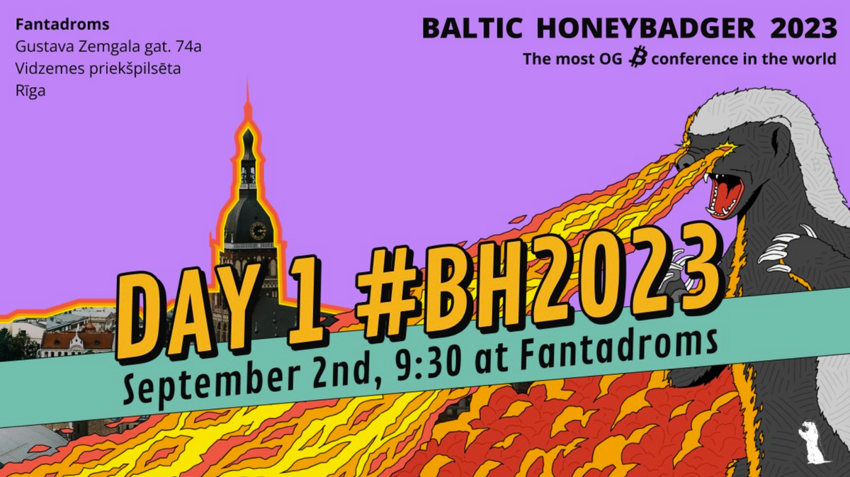 Baltic Honeybadger 2023 Day 1 Livestream