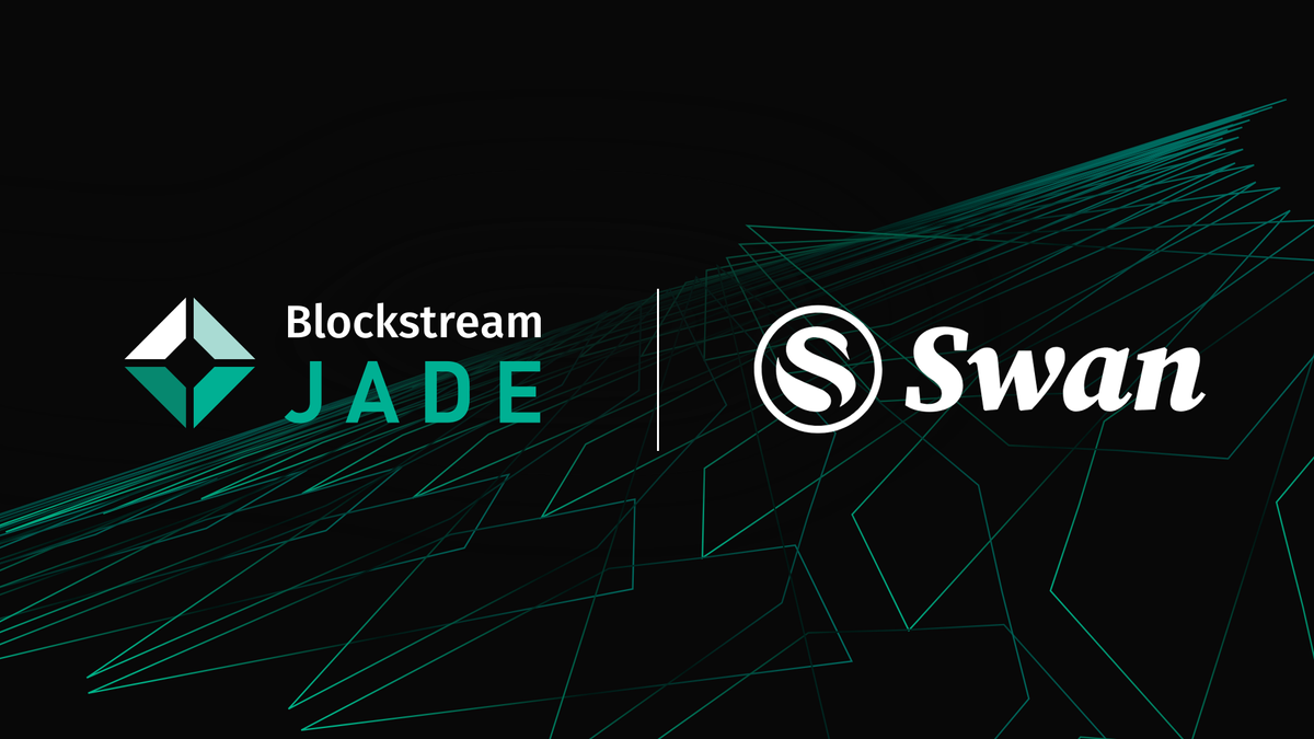 Swan Partners with Blockstream to Launch Swan Vault
