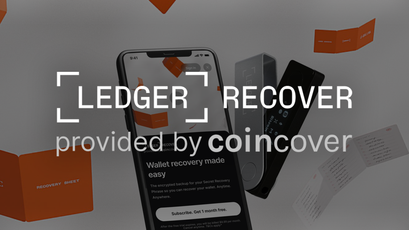 Ledger Now Lets You Pay $9.99 per Month to ID Your Cold Wallet's Seed and Send It To Trusted Third Parties