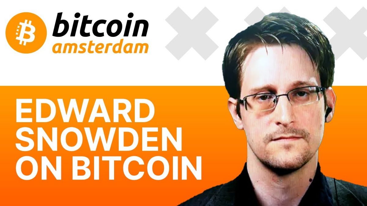 Key Points from Snowden's Speech at Bitcoin Amsterdam 2023