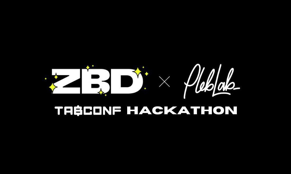 ZBD x PlebLab TabConf Hackathon Projects & Panels Released
