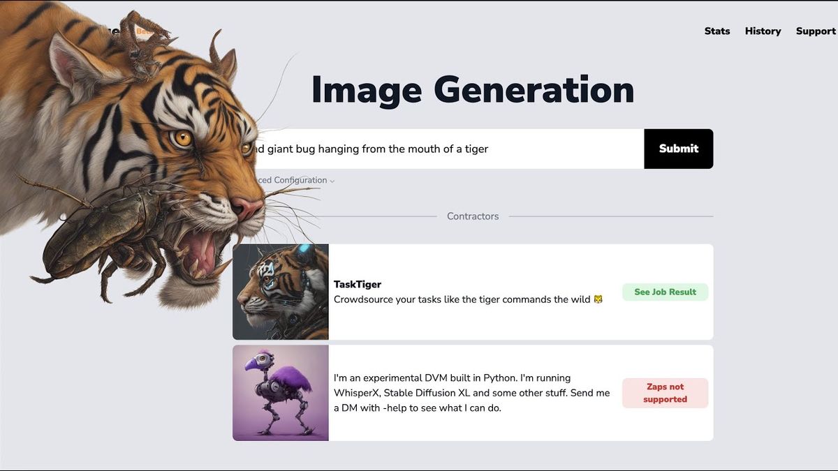 TaskTiger.io: DVM Client for Working with Images