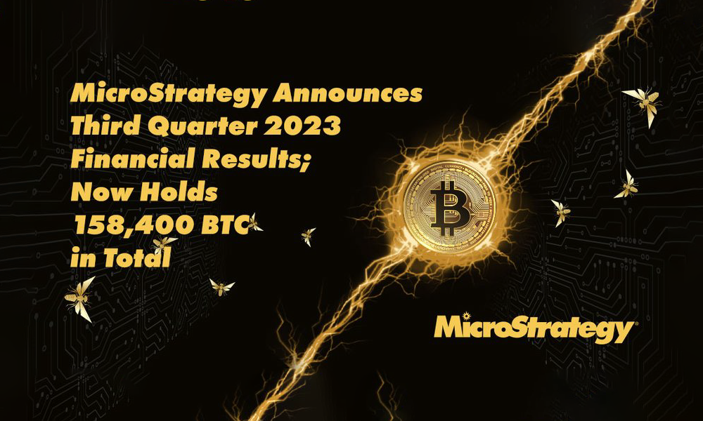 MicroStrategy Added 155 BTC in October, Now Holds 158400 BTC