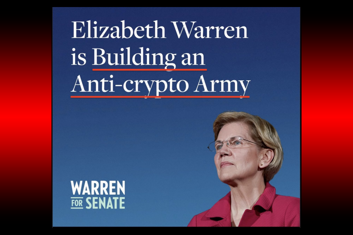 Corrupt Politician Elizabeth Warren Continues to Spread Disinformation to Build Support for Unconstitutional Bitcoin Surveillance Bills