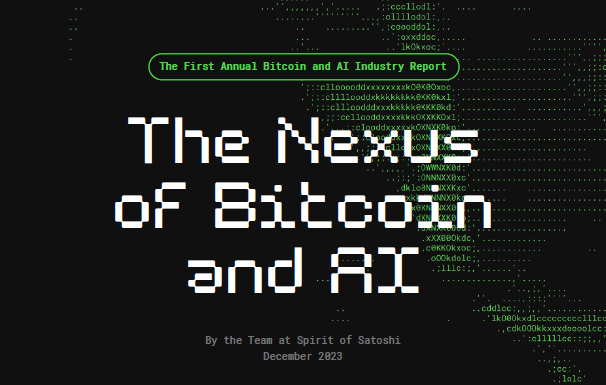 The Nexus of Bitcoin and AI - Report