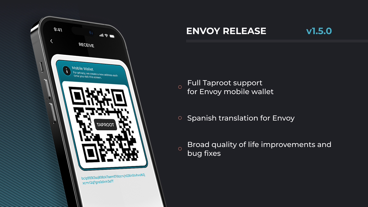 Envoy v1.5.0-beta: Full Taproot Support