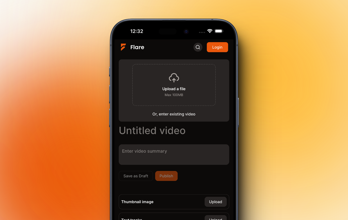 Flare: A Video Sharing Site Built on Nostr