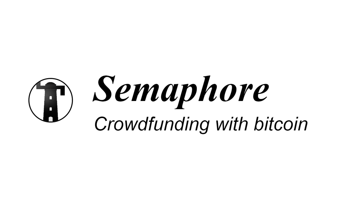 Semaphore: P2P Crowdfunding with Bitcoin