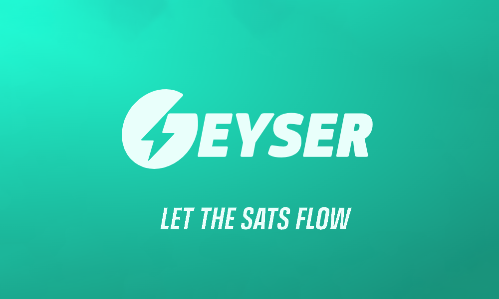 New on Geyser: Ekasi Center, Sato₿oat, Bitcoin Safari
