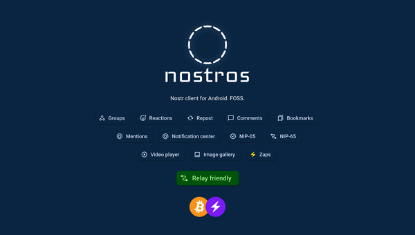 Nostros v0.3.2.3: NIP-27 Support