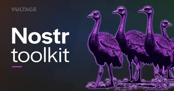 Voltage: Nostr Support With NIP05, Lightning Address, and Zaps