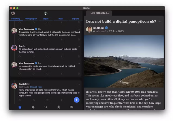 Nostur v1.2.0: Viewing of Long Form Articles