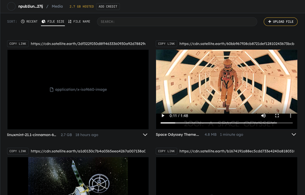 Satellite CDN: Scalable Media Hosting For The Nostr Ecosystem
