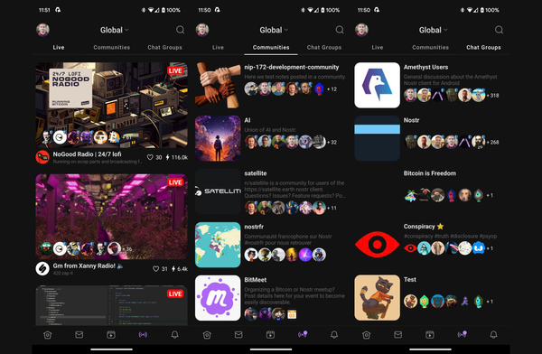 Amethyst v0.66.1: Communities, Live Streaming Browser & More