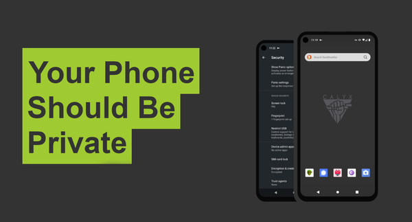 CalyxOS New Available For Pixel Tablet and Pixel Fold