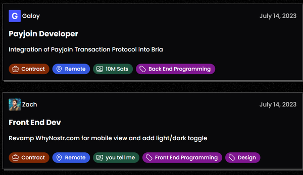 Ostrich.Work: First Nostr-Native Jobs Board Using Classifieds NIP