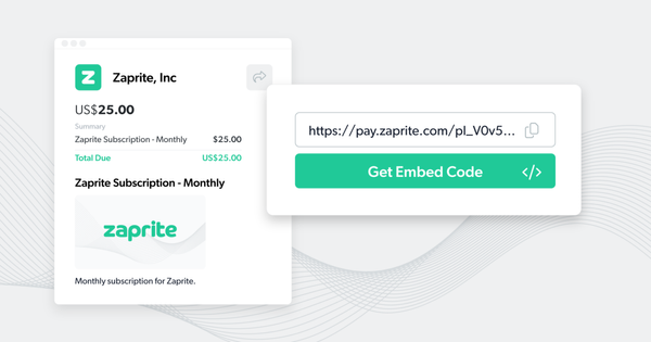 Zaprite Platform Upgrades: Payment Links, New Receive Integrations, Subscription Plans & More
