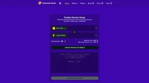 Diamond Hands Partners with Boltz, Releases Improved DH Swap Service