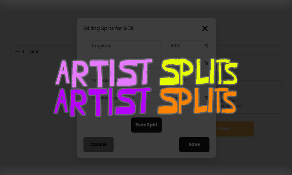 Wavlake Added Artist Splits