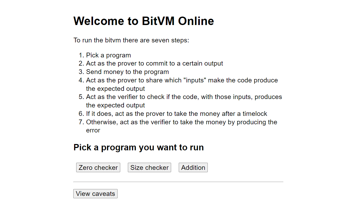 BitVM Online: Play with Tapleaf Circuits