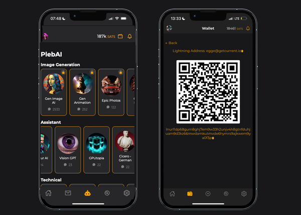 Current App v0.1.4: PlebAI Integration, Unlimited Access Subscription