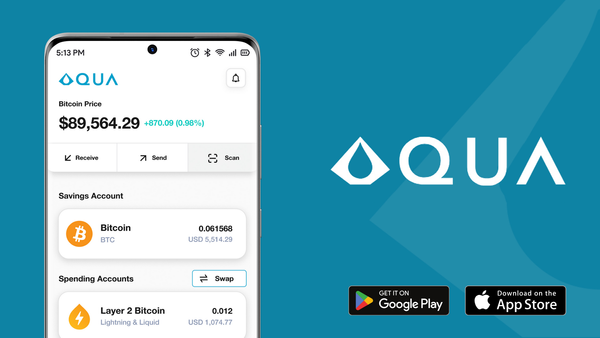 Aqua Wallet v0.1.50: Send to LNURL Pay & Lightning Addresses, BIP21 Unified QR Support