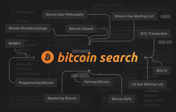 BitcoinSearch.xyz: Search Engine for Bitcoin Tech