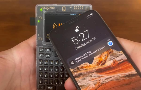 COLDCARD Mk4 v5.3.2 and Q Firmware v1.2.2: NFC Push Tx & More