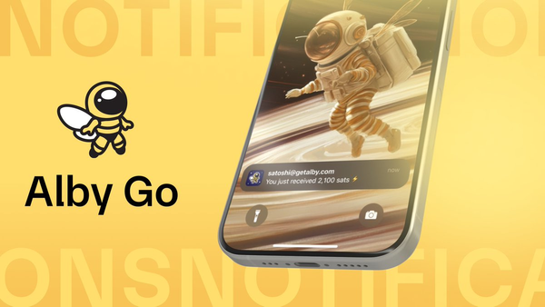 Alby Go v1.9.0: Push Notifications, Pay 0-amount Invoices & More