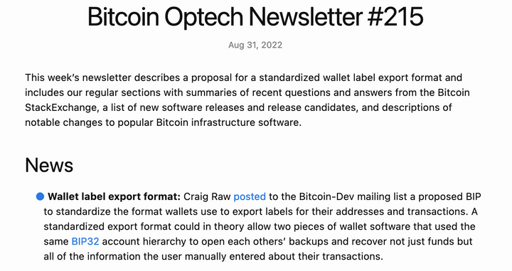 Bitcoin Optech #215